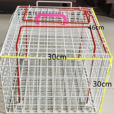 Rustproof контейнер ячеистой сети гальванизировал кролика провода арретирует 52*32*40cm